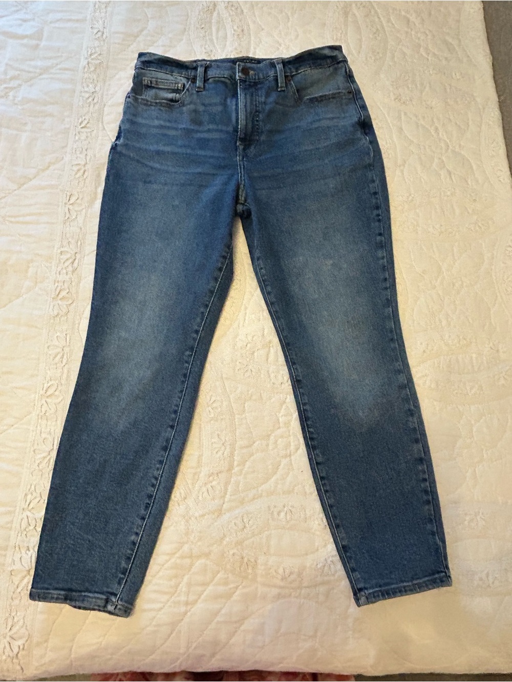 Lucky Brand High Rise Blue Skinny Bridgette Jeans 12/31
